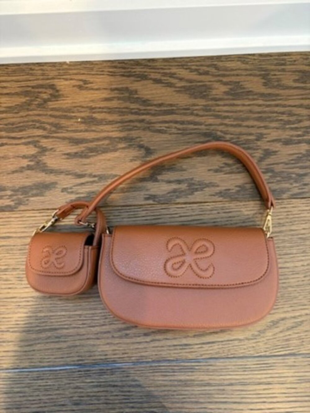 Embossed Shoulder Bag by Anthropologie